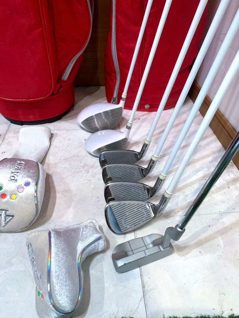良品　レディースゴルフクラブ セット　パリス　PARIS 可愛く優しい　初心者〜