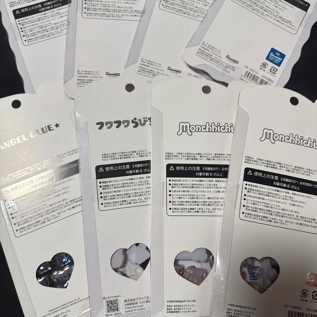 うるちゅるポップシール サンリオ　コットンパフィシール