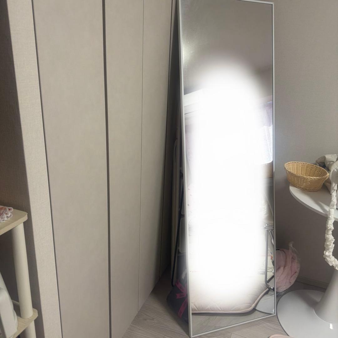 ミルオ君の鏡工房 全身鏡 姿見 全身ミラー スタンドミラー 160×50