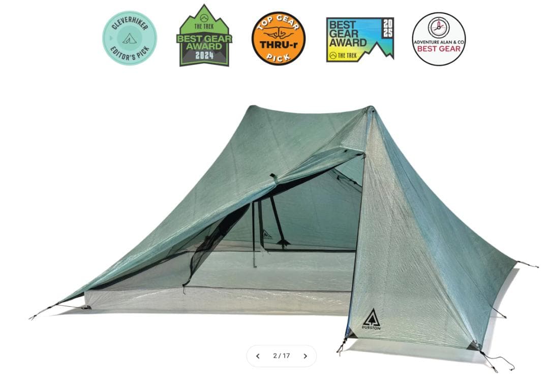 新品 Durston Gear X-MID PRO 2+ DCFフロア おまけ付