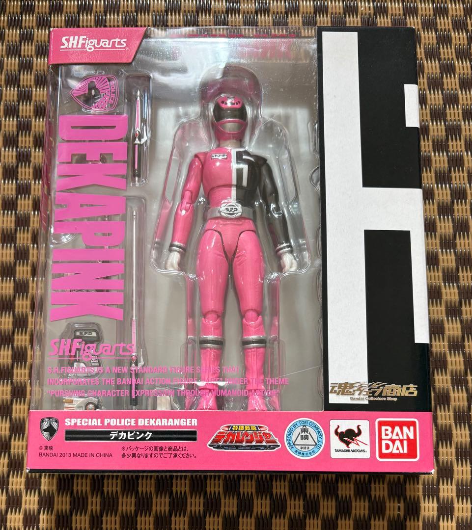 S.H.Figuartsデカレンジャーブルー　グリーン　ピンク　イエロー