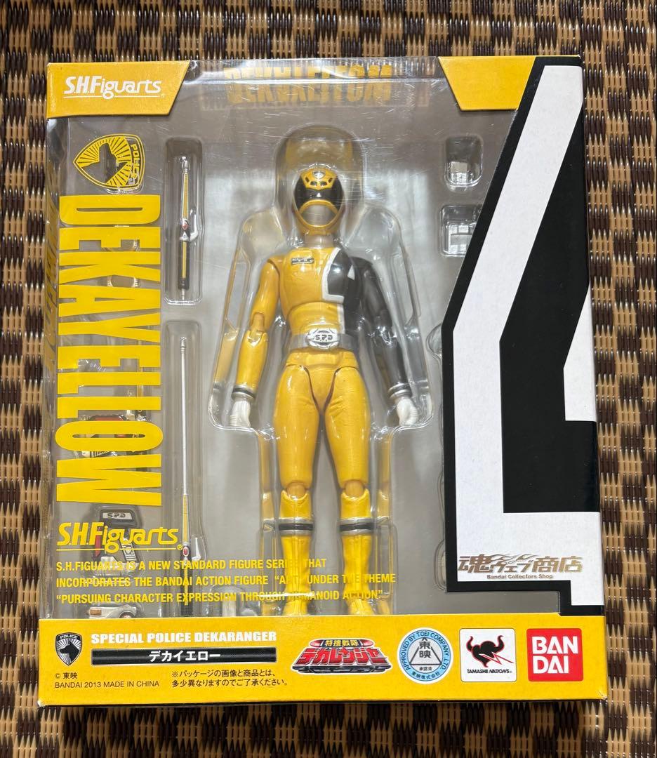 S.H.Figuartsデカレンジャーブルー　グリーン　ピンク　イエロー