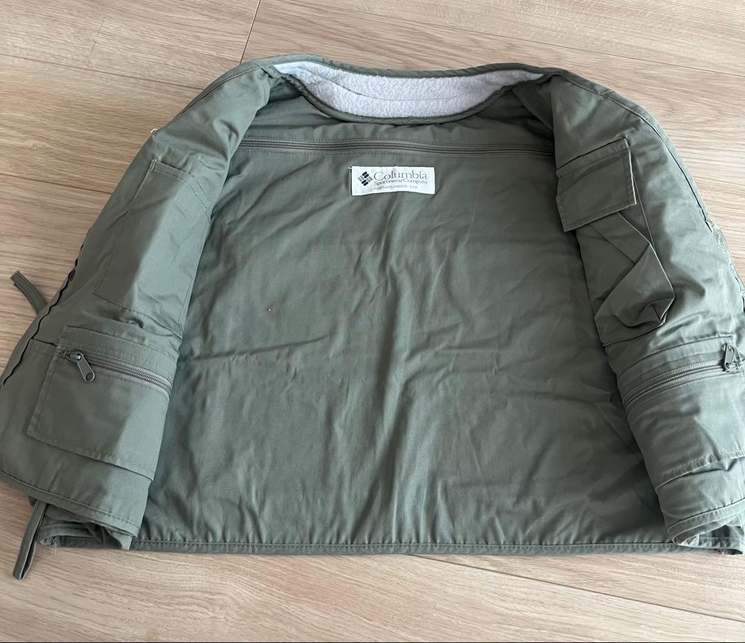 Columbia コロンビア フィッシング ベスト PFG 古着