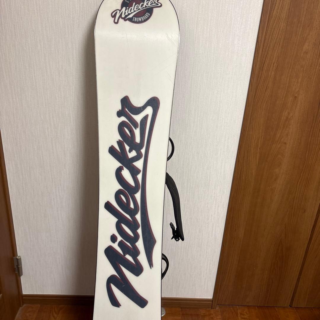 Nidecker153cmスノーボード 板 ビンディング、BURTONカバー付き