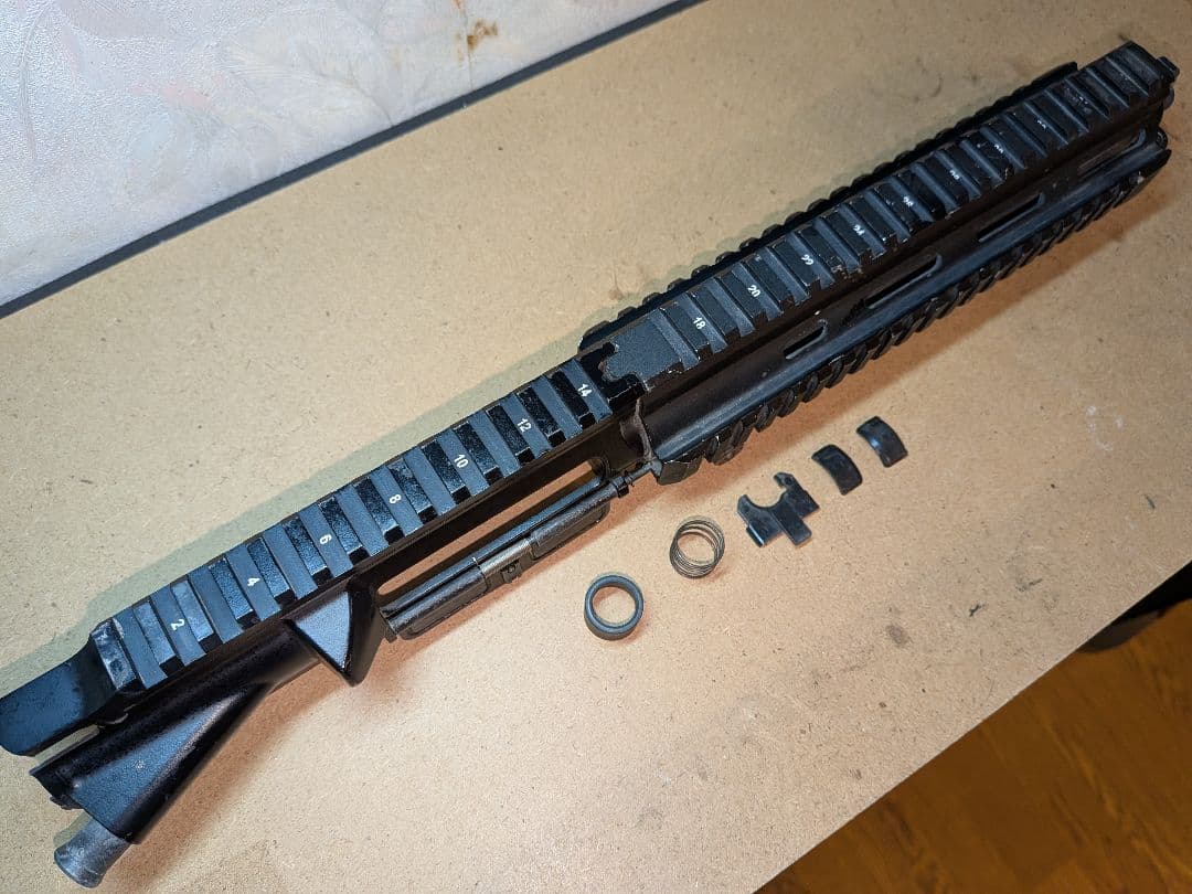 マルイ次世代HK416D純正RASハンドガード アッパーレシーバー セット中古品