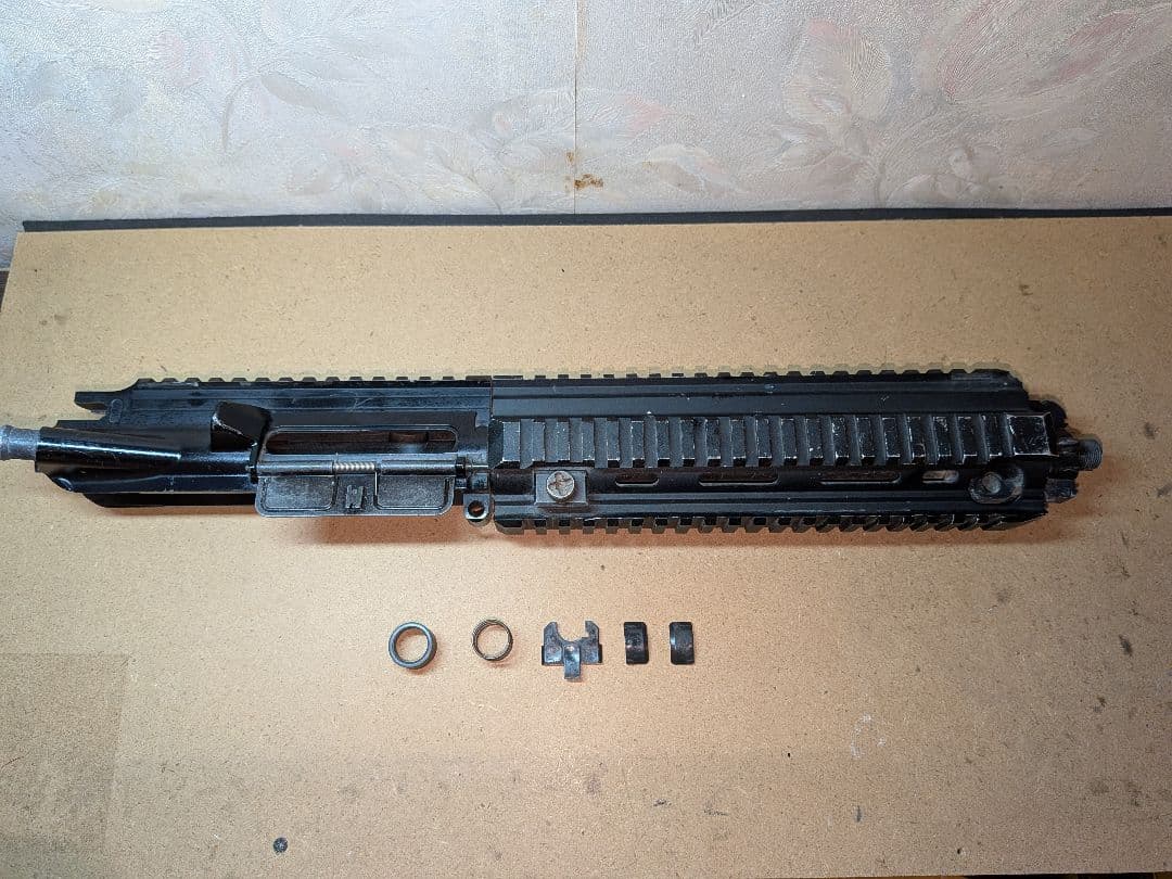 マルイ次世代HK416D純正RASハンドガード アッパーレシーバー セット中古品
