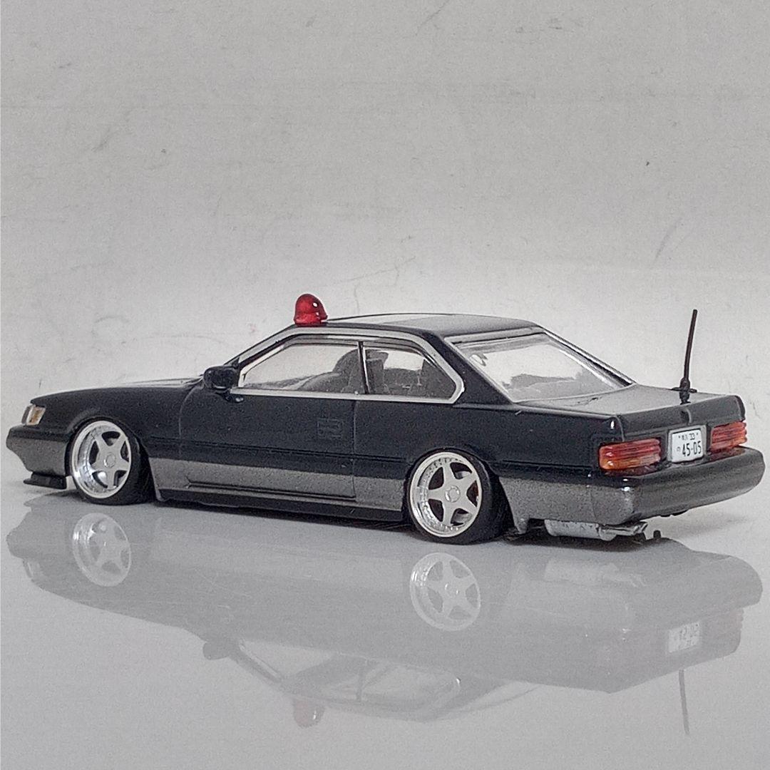 アオシマ 1/64あぶない刑事コレクション F31レパード後期型 港302号