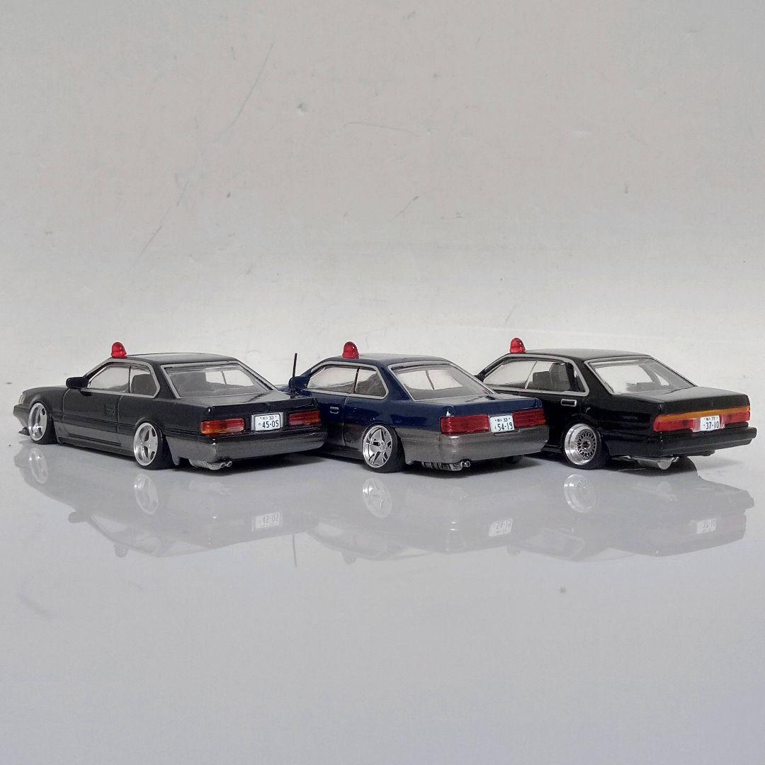 アオシマ 1/64あぶない刑事コレクション F31レパード後期型 港302号