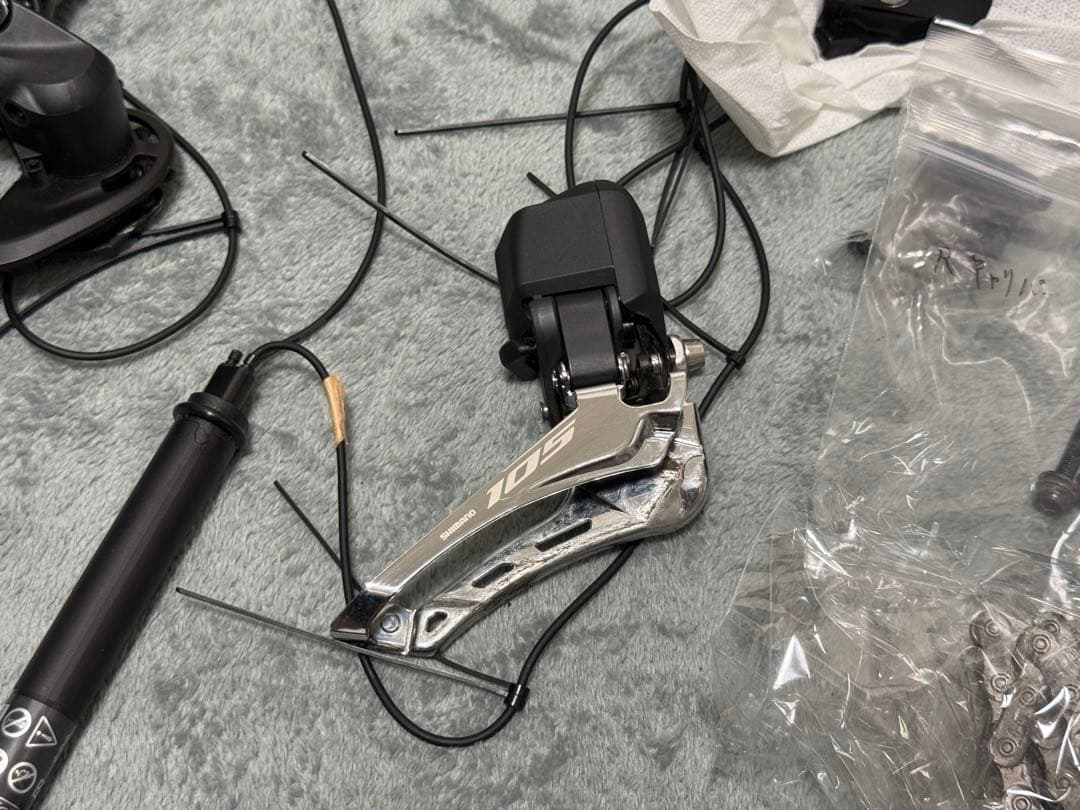 【美品】シマノ 105 di2 グループセット フル