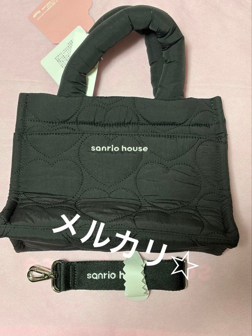 サンリオハウス　ハローキティ ２WAYハートキルティングバッグ　ショルダーバッグ