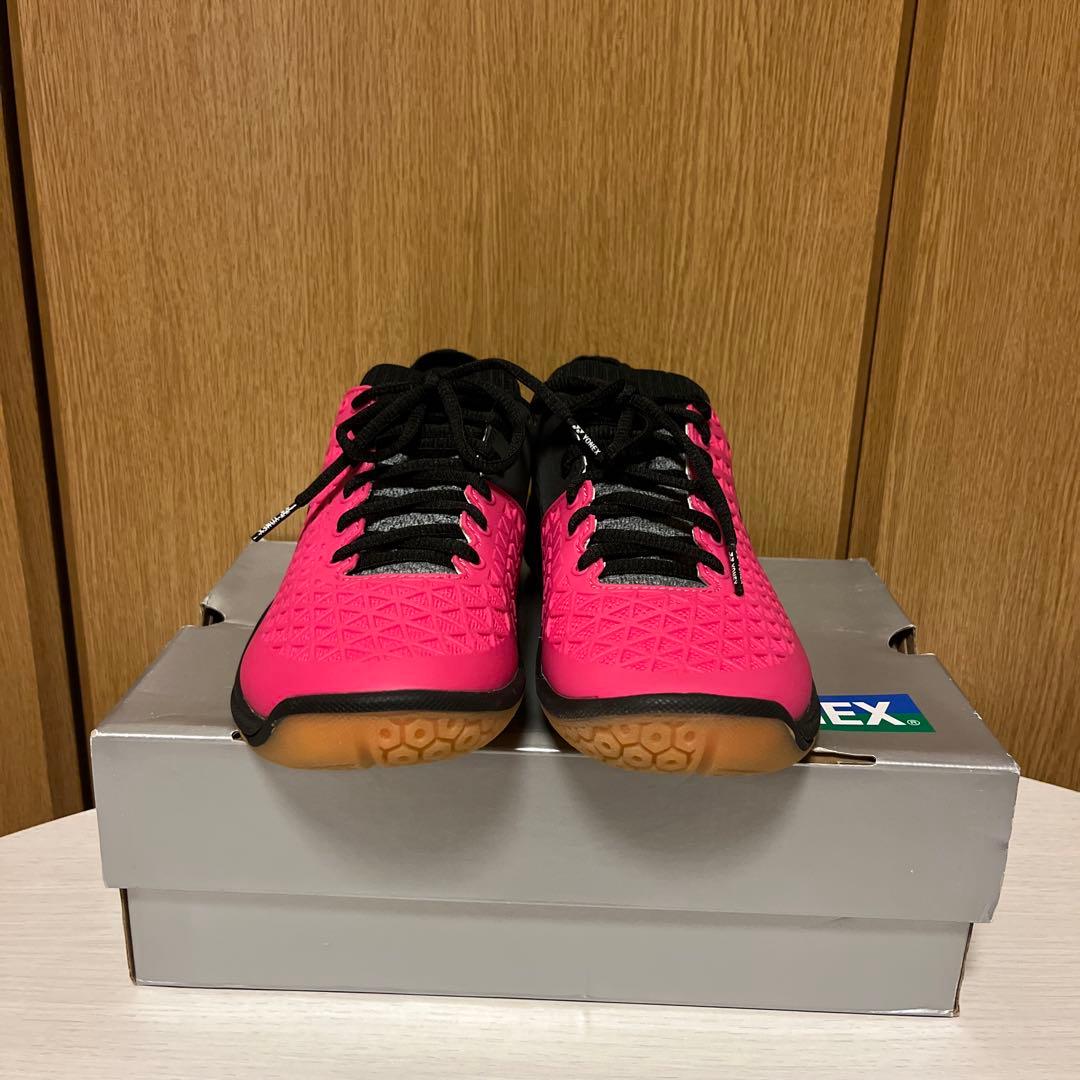 YONEX POWER CUSHION バドミントンシューズ ピンク/ブラック