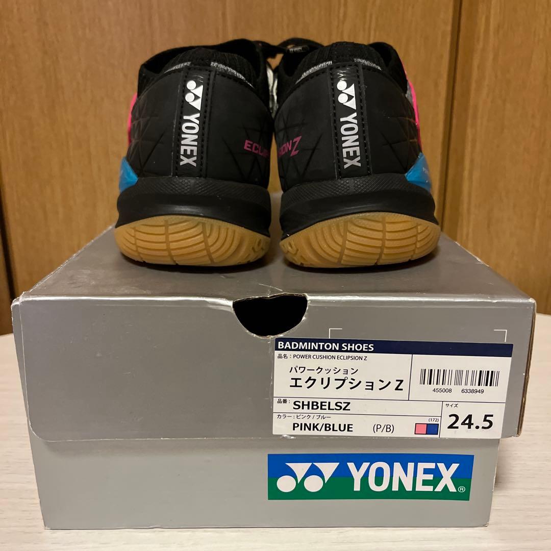 YONEX POWER CUSHION バドミントンシューズ ピンク/ブラック