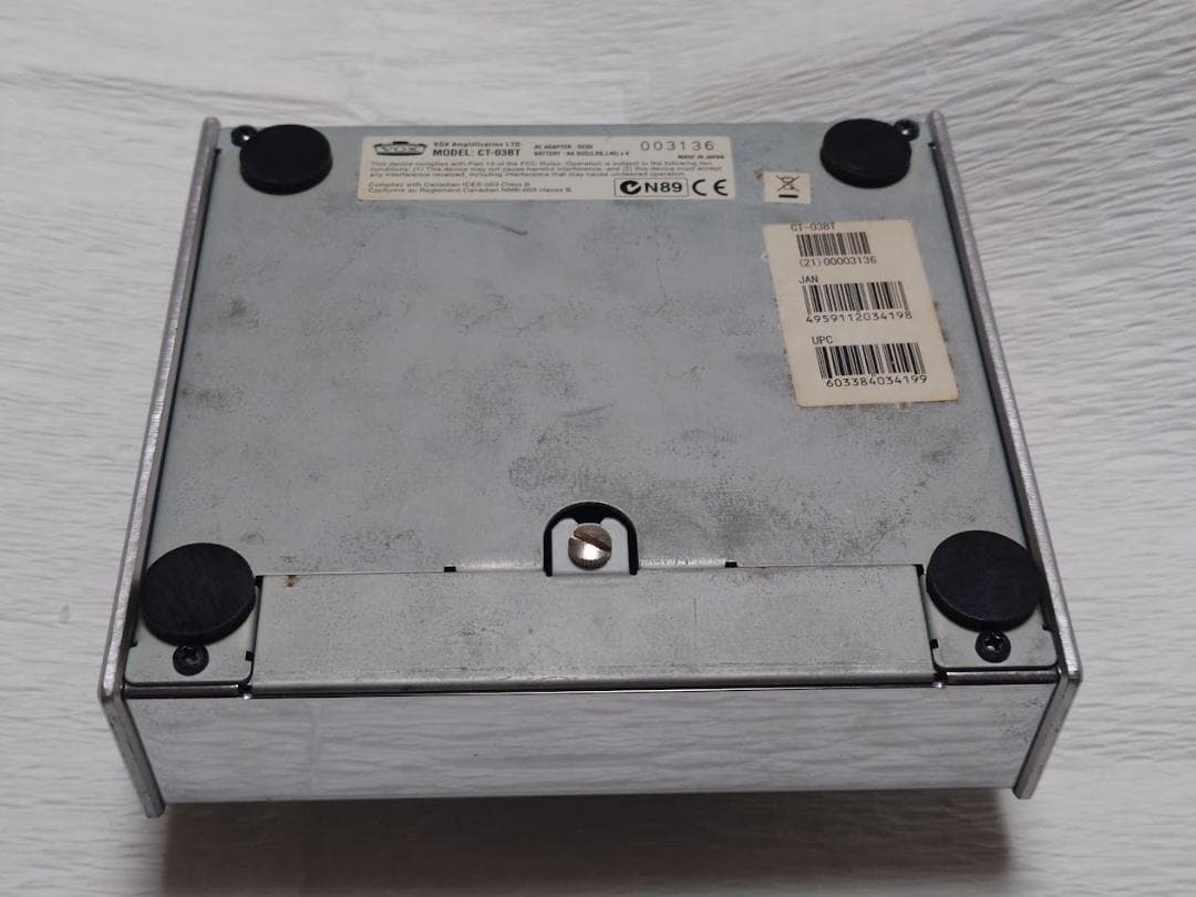 【完動品】VOX COOLTRON BRIT BOOST真空管トレブルブースター