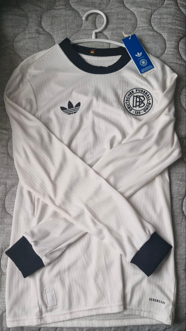 【1週間限定販売】ドイツ代表 125周年 24-25 長袖 adidas シャツ
