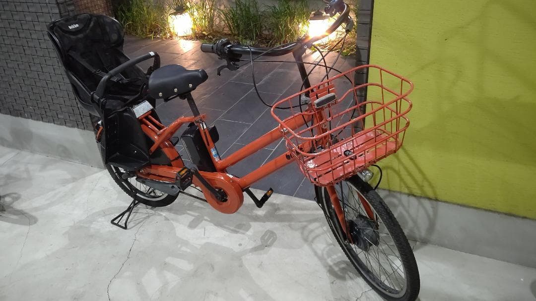 BIKKE　GRI　回生充電機能付き　電動自転車　子乗せ　ブリヂストン