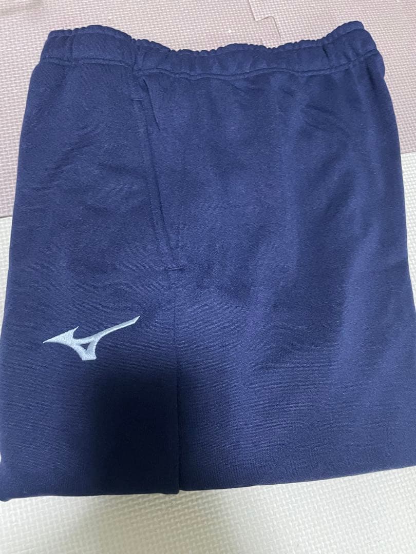 Mizuno ネイビージャージセット サッカースポーツウェア　フルジップパーカー