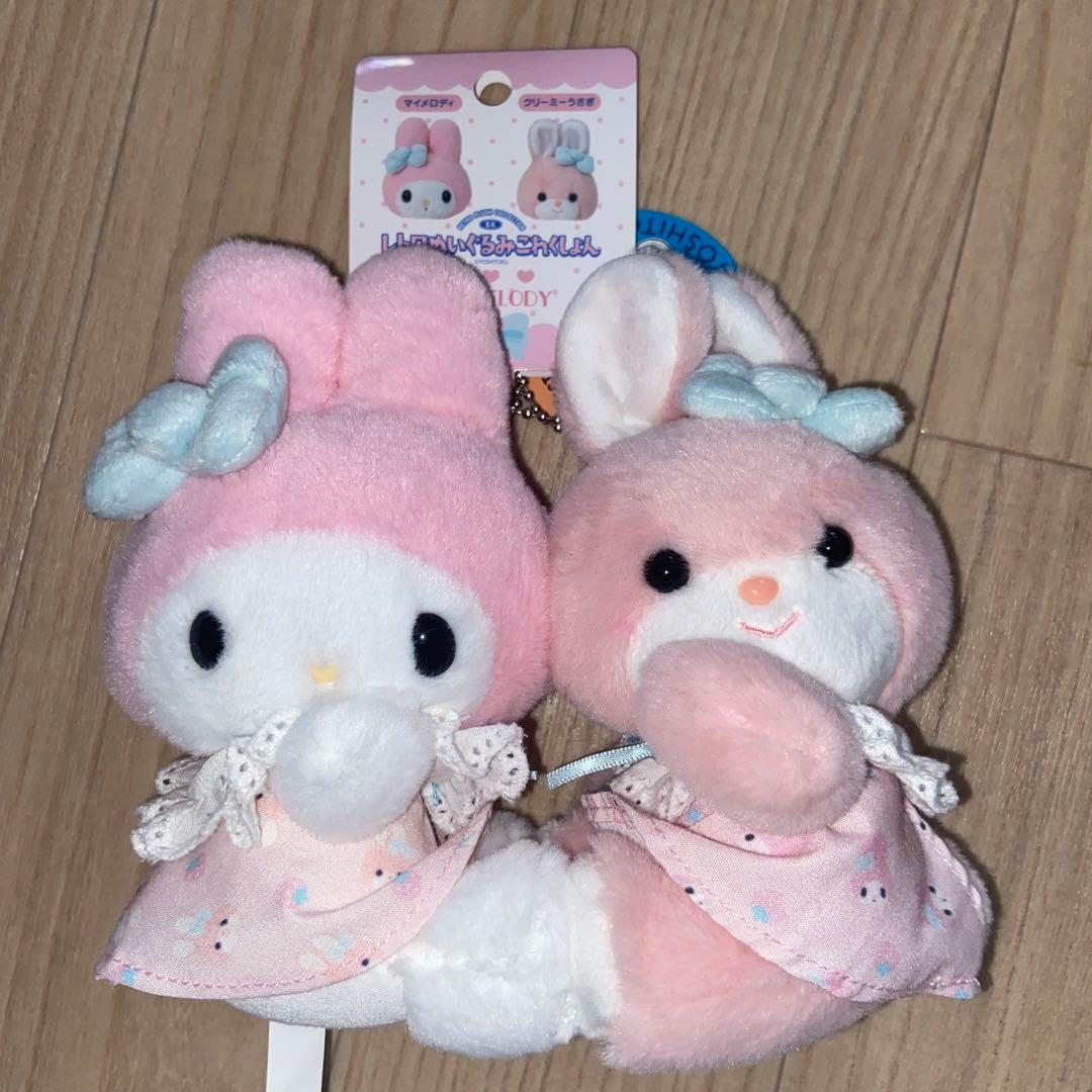 サンリオ 吉徳 レトロぬいぐるみこれくしょん マスコットホルダー マイメロ