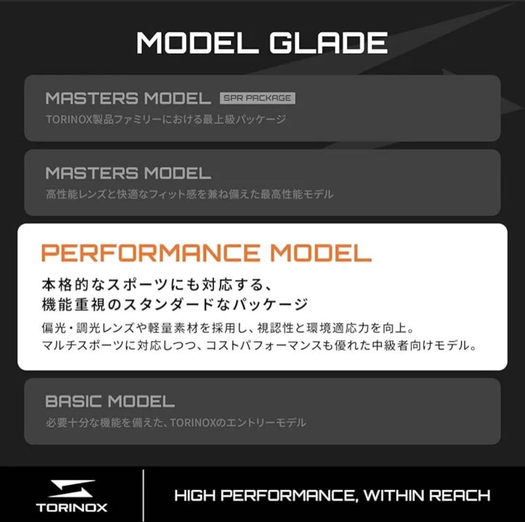 TORINOX サングラス ゴルフ ARQ（PERFORMANCE MODEL）