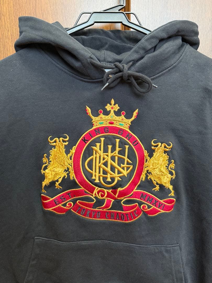 King Gnu キングヌー CREST LOGO HOODIE パーカー M