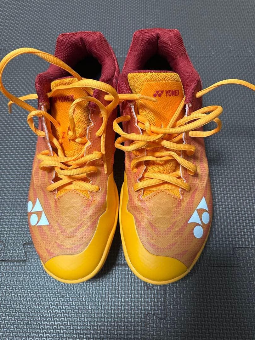 YONEX バドミントンシューズ 26.0cm オレンジ/レッド