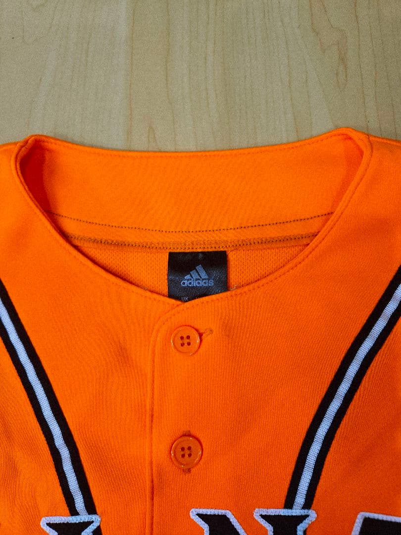 【刺繍タイプ】読売ジャイアンツ　菅野智之 ユニフォーム　Lサイズ adidas