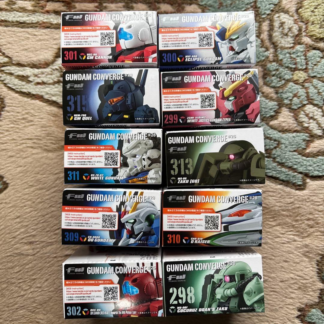 GUNDAM CONVERGE フィギュアセット まとめ売り