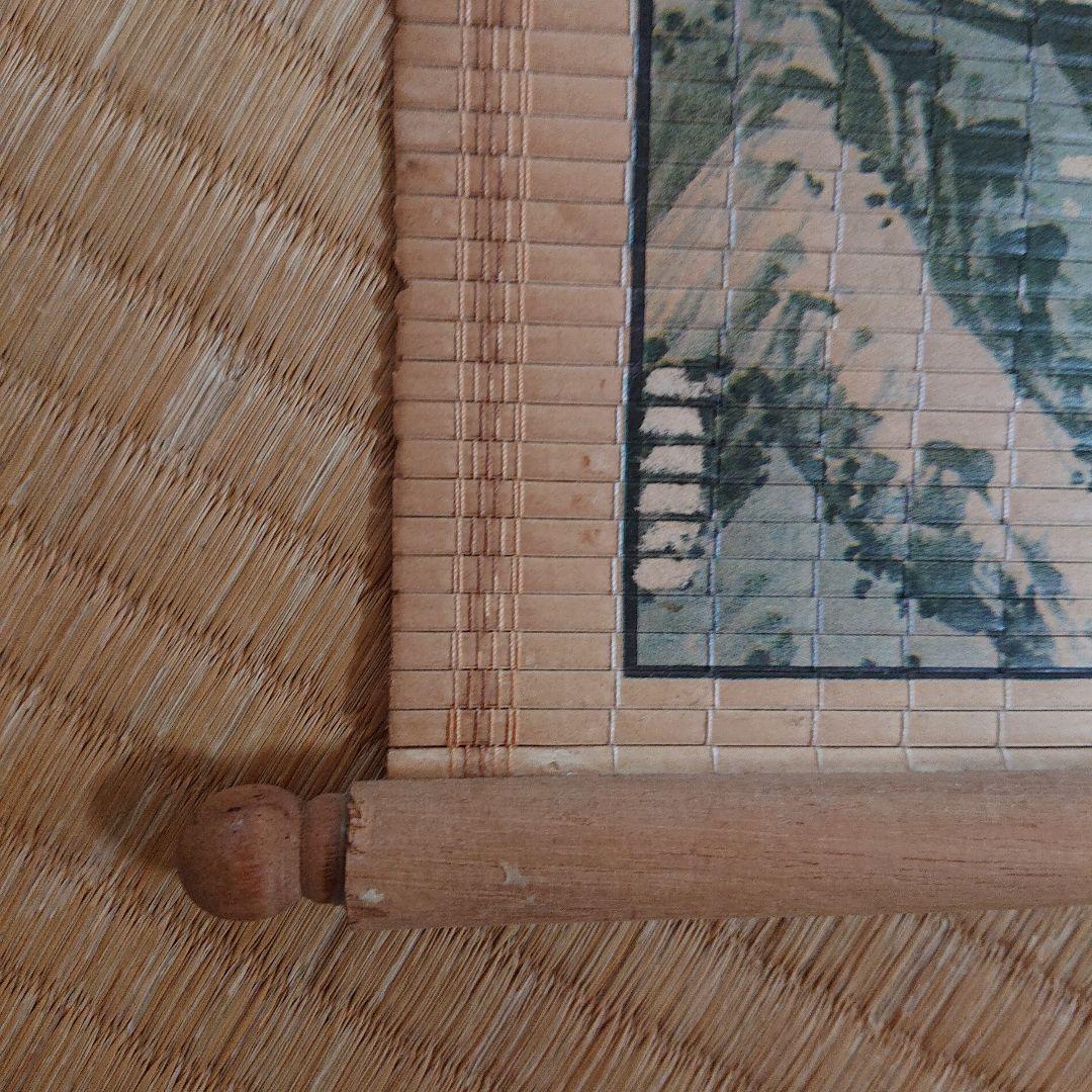 水墨画 自然風景 巻物コンパクトタイプ