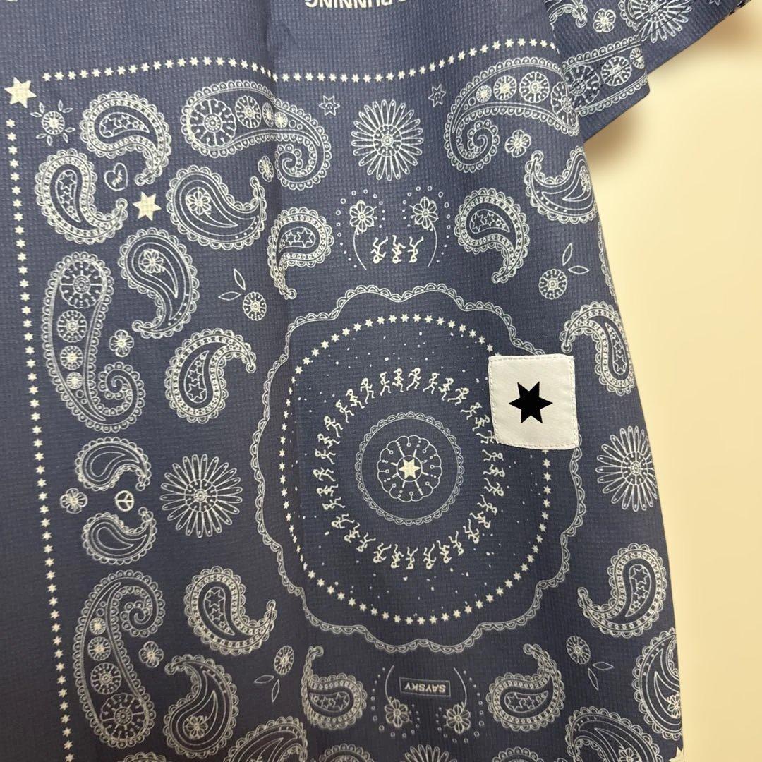 Say Sky　セイスカイ　ペイズリー　コンバット　Tシャツ　Lサイズ
