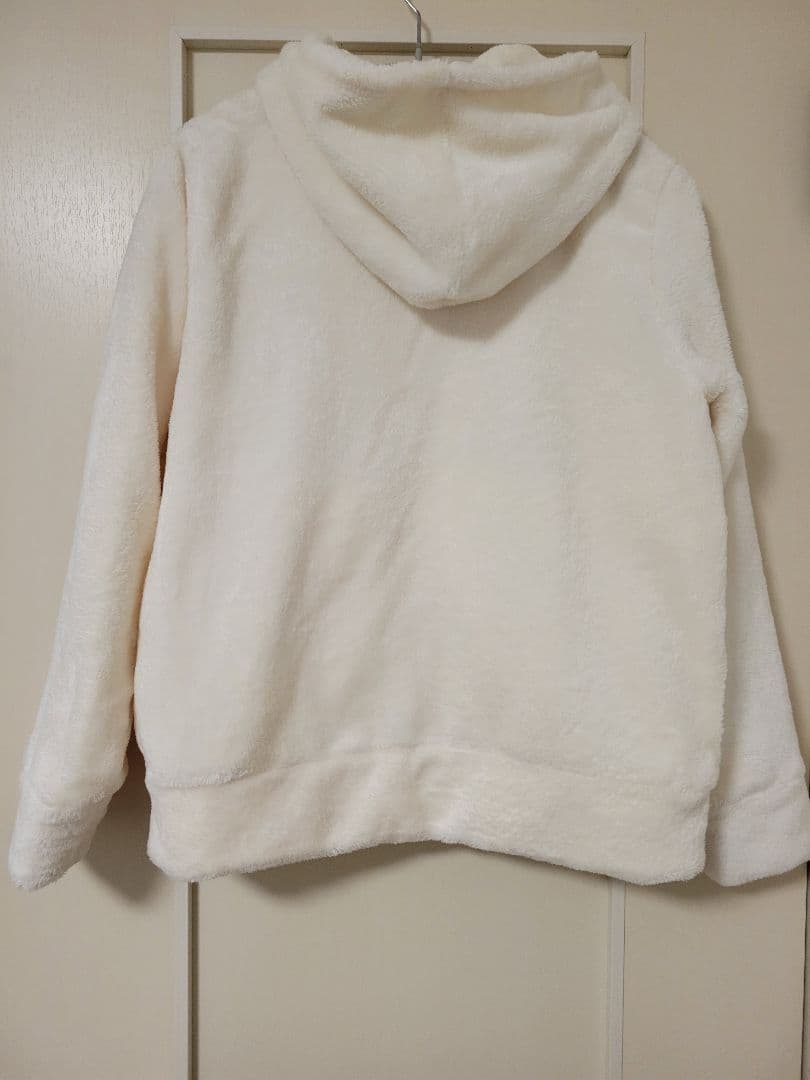 【美品】Prince　フリースジャケット　L　テニスウェア　オフホワイト
