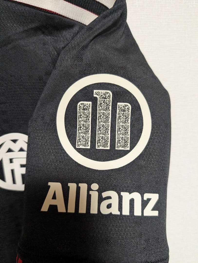 【新品】バイエルン adidas ユニフォーム 黒 M トレフォイル サッカー