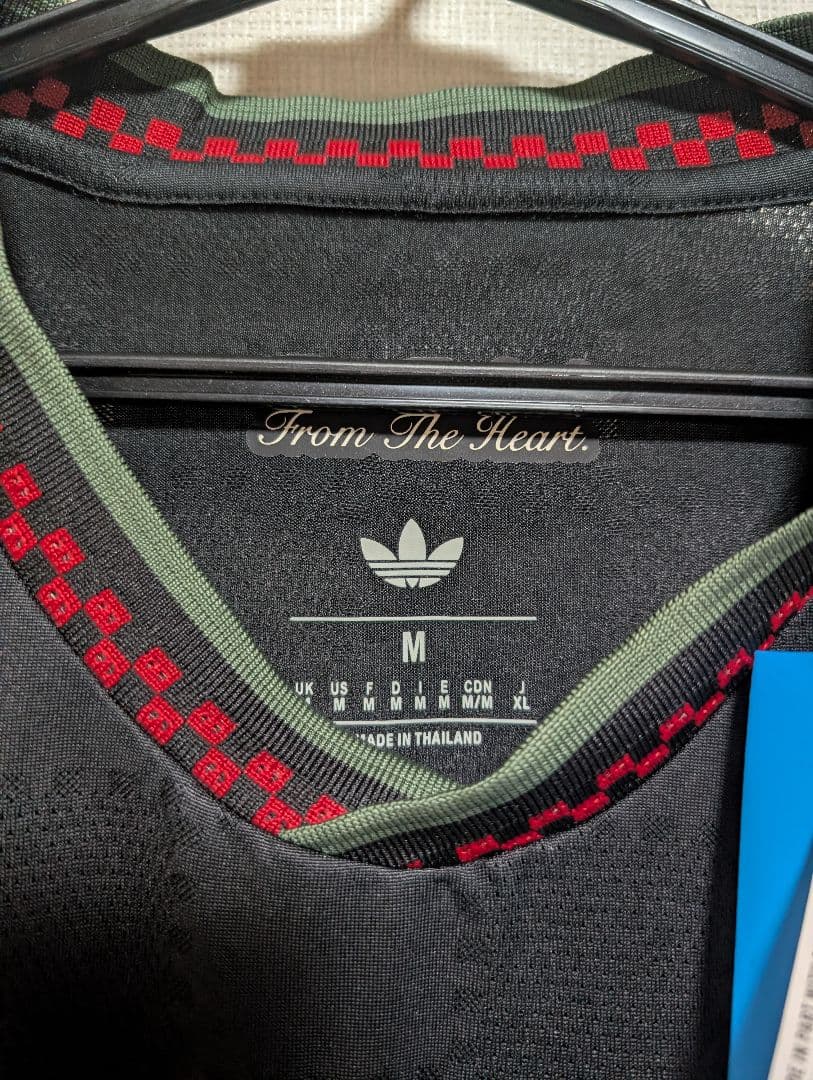 【新品】バイエルン adidas ユニフォーム 黒 M トレフォイル サッカー
