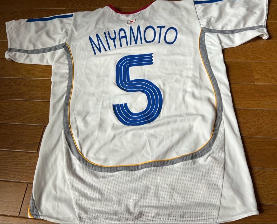 adidas 日本代表シャツ MIYAMOTO 5番 XOサイズ