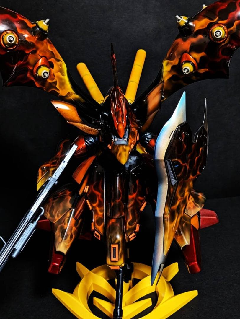 HG 1/144 シャア専用 ナイチンゲール 全塗装完成品 ガンダム ガンプラ