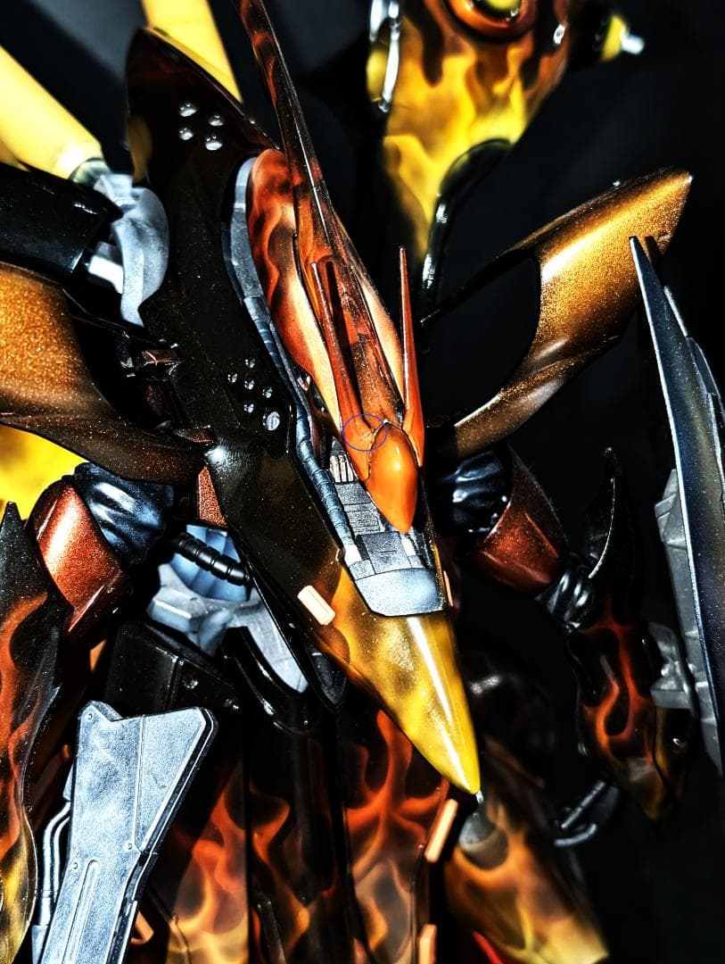 HG 1/144 シャア専用 ナイチンゲール 全塗装完成品 ガンダム ガンプラ