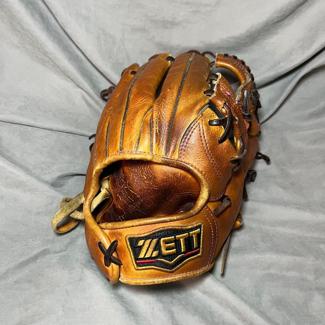 ZETT プロステイタス硬式野球グローブ ブラウン
