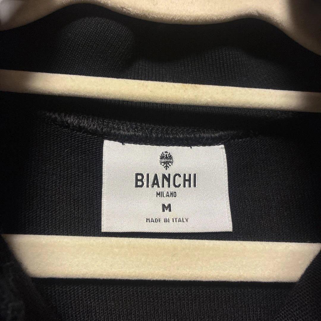 【希少】Bianchi サイクルジャージ ブラック M レア