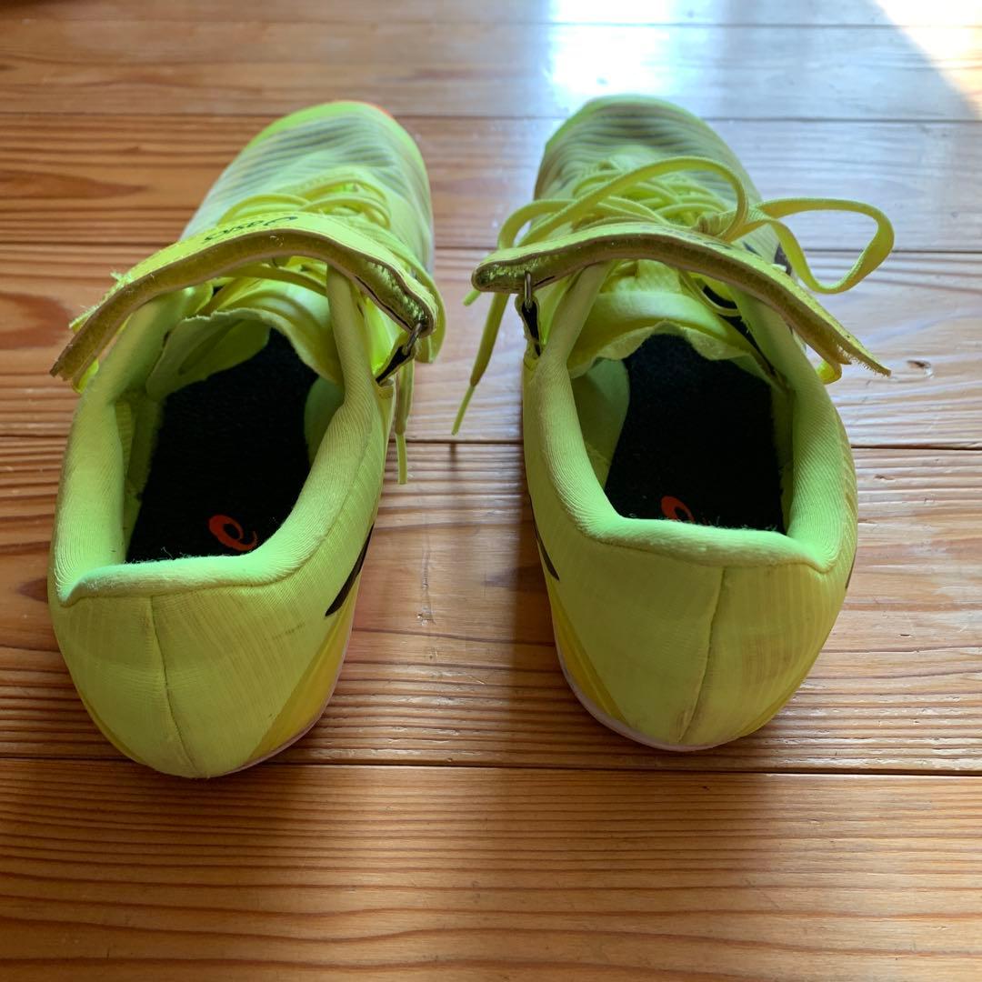 asics SP BLADES スパイクシューズ イエロー/ブラック26.5cm