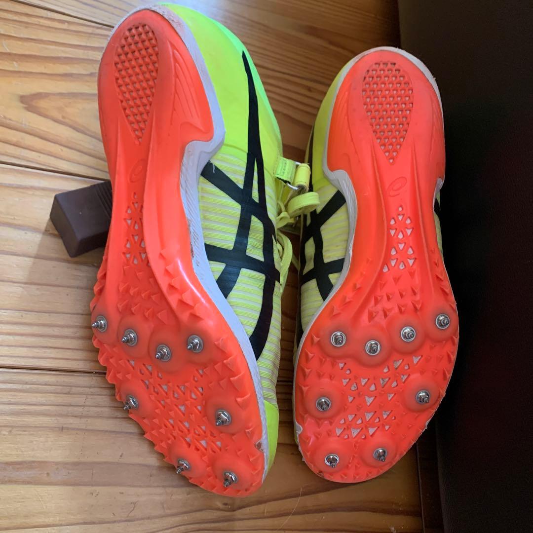 asics SP BLADES スパイクシューズ イエロー/ブラック26.5cm