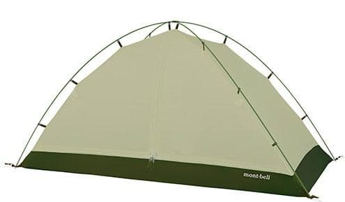 とても綺麗☆モンベル☆新型クロノスドーム1型テント☆グリーン☆mont-bell