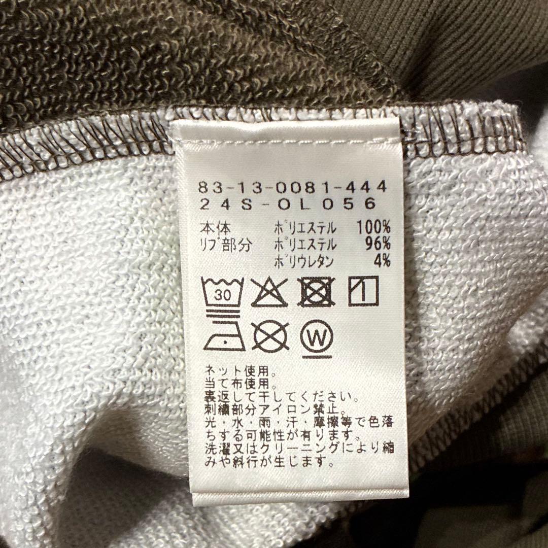 美品☆BEAMSGOLF トレーナー　花柄　S カーキ
