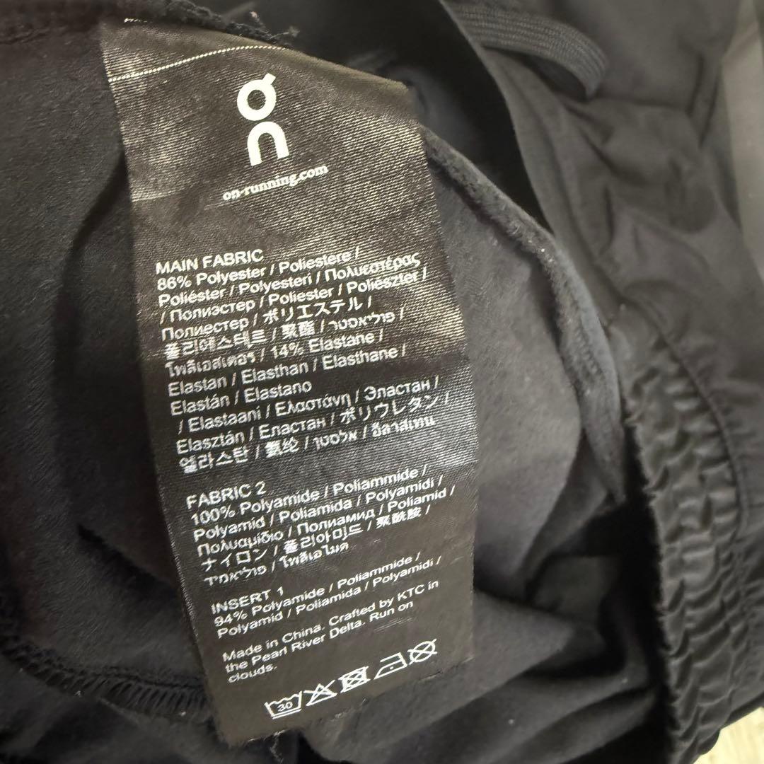 【ON】美品 トレーニングパンツ 定番商品 ブラック Sサイズ メンズ
