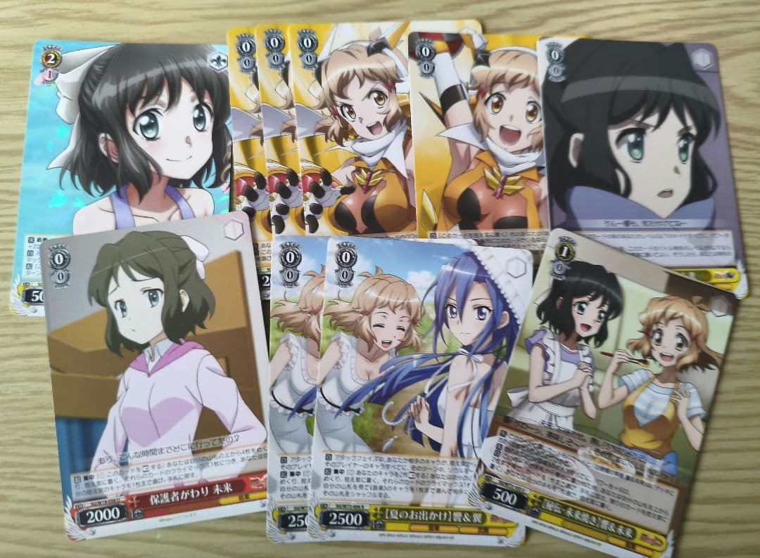 ヴァイスシュヴァルツ　シンフォギアデッキ