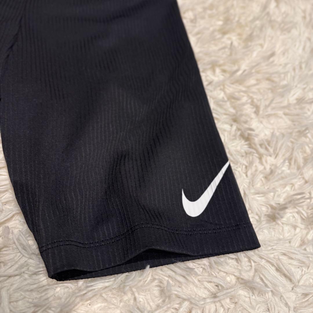 【極美品】ナイキ ランニングスパッツ エアロスイフト ブラック