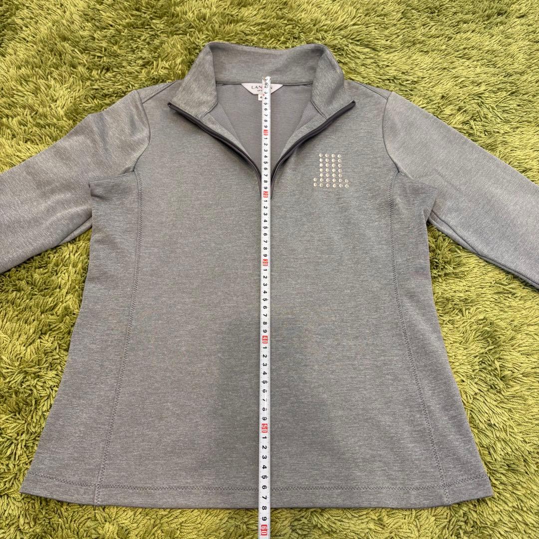 LANVIN SPORT ランバンスポール 長袖ハーフジップシャツ グレー 40