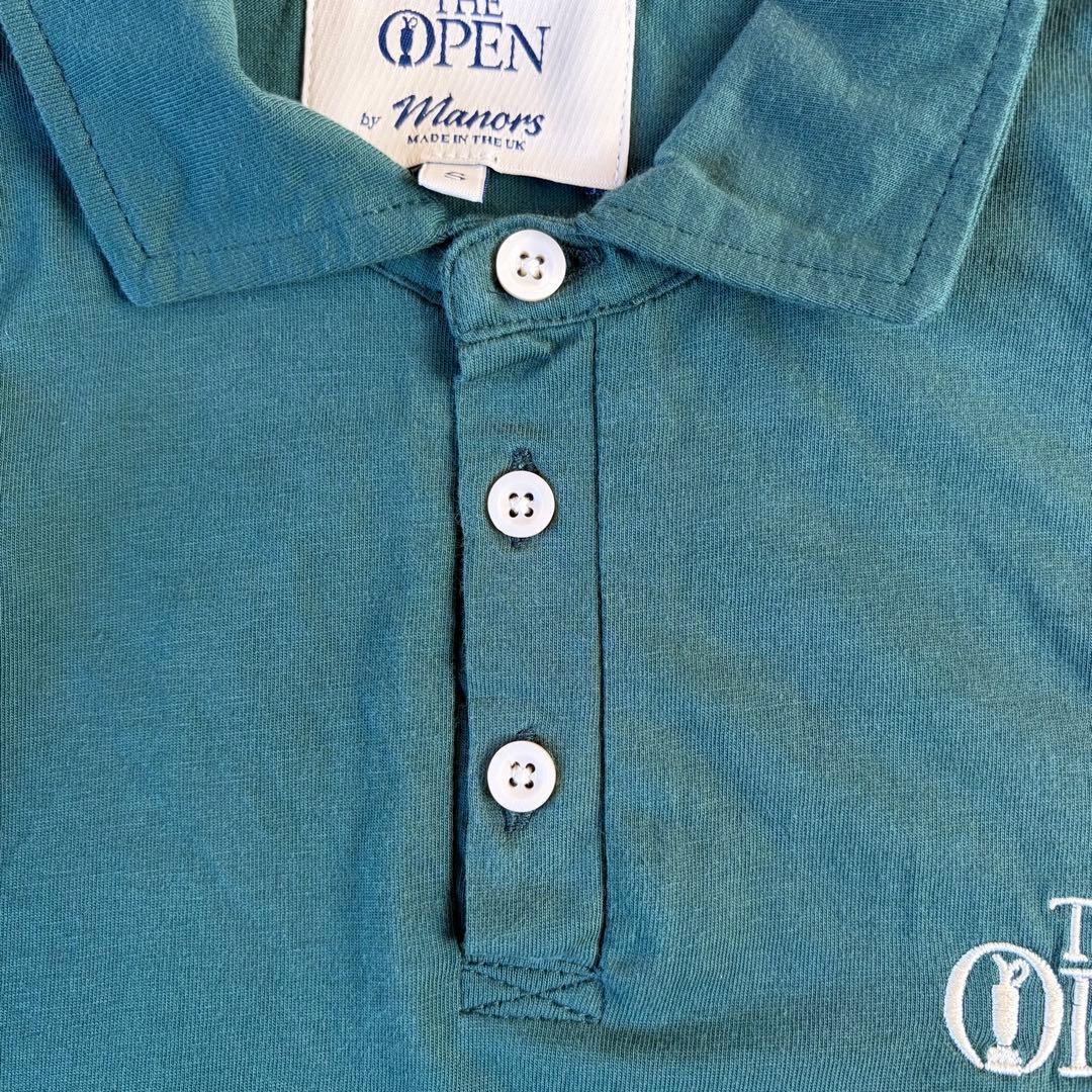 【希少・英国製】Manors × The Open ポロシャツ 全英オープン
