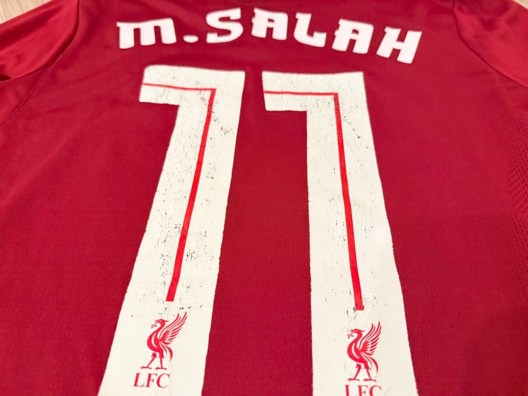 リバプール モハメド・サラー サッカー ユニフォーム 長袖