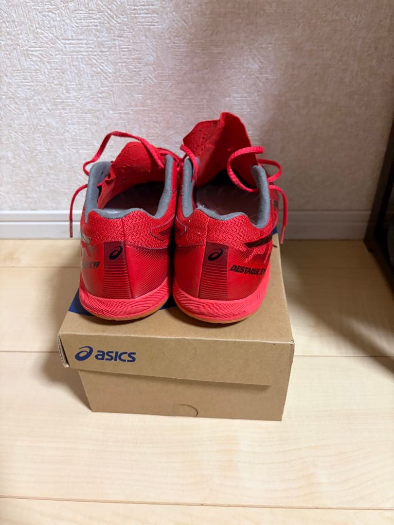 asics デスタッキ　KFF 26.0 赤