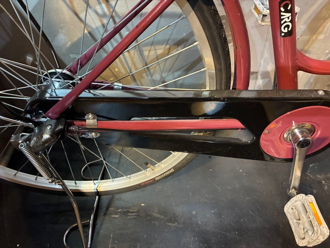 K12【大阪堺市/引取】中古自転車 26インチ 内装3段変速 オートライト付き