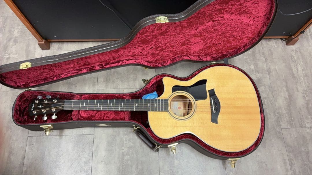 Taylor314ce V-class 弦アース