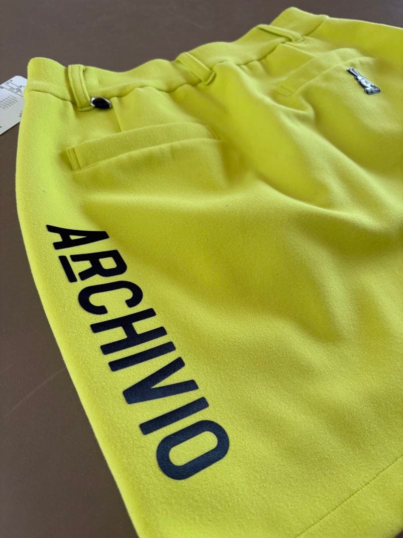 ARCHIVIO 保温機能素材スカート　イエロー